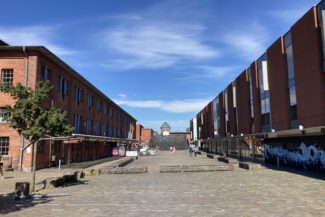 Blick über den Lattenplatz in Richtung Norden